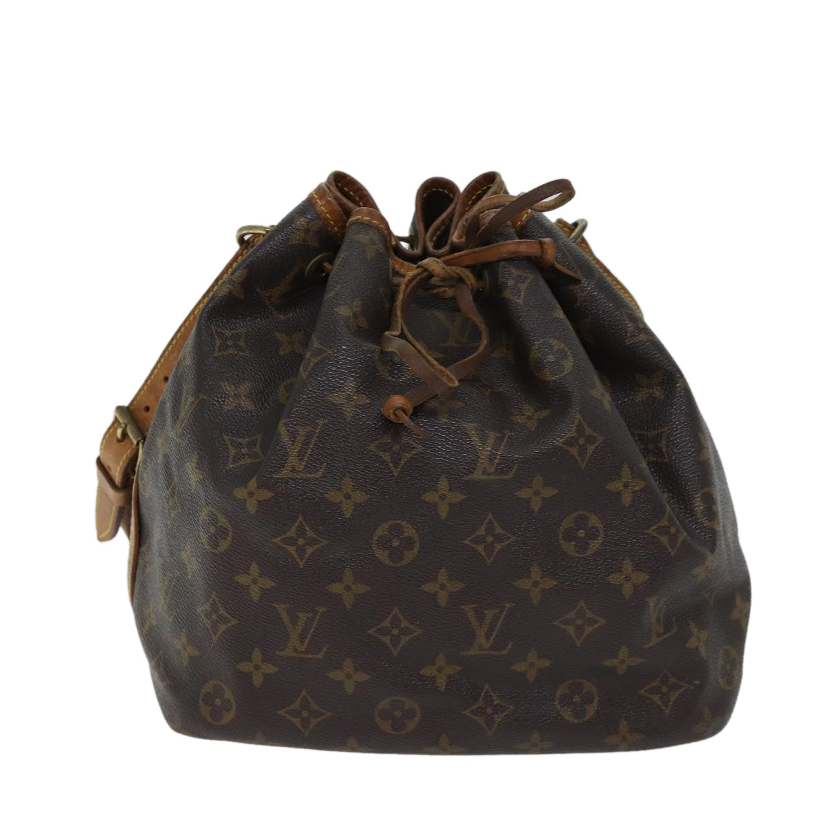 LOUIS VUITTON Monogram Petit Noe Shoulder Bag M42226 LV 69375