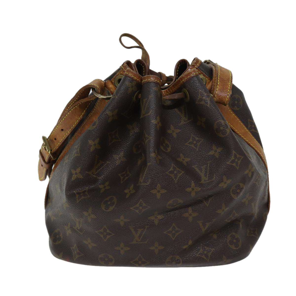 LOUIS VUITTON Monogram Petit Noe Shoulder Bag M42226 LV 69375
