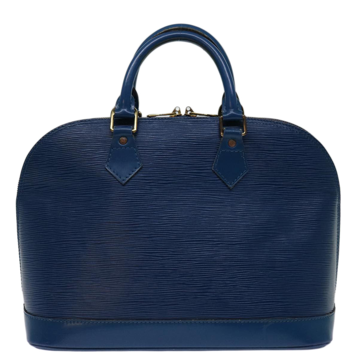 LOUIS VUITTON Epi Alma Hand Bag Toledo Blue M52145 LV 69396