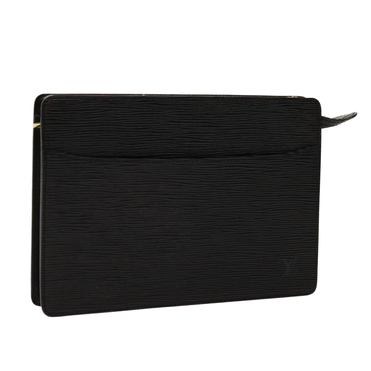 LOUIS VUITTON Epi Pochette Homme Clutch Bag Black M52522 LV 69397