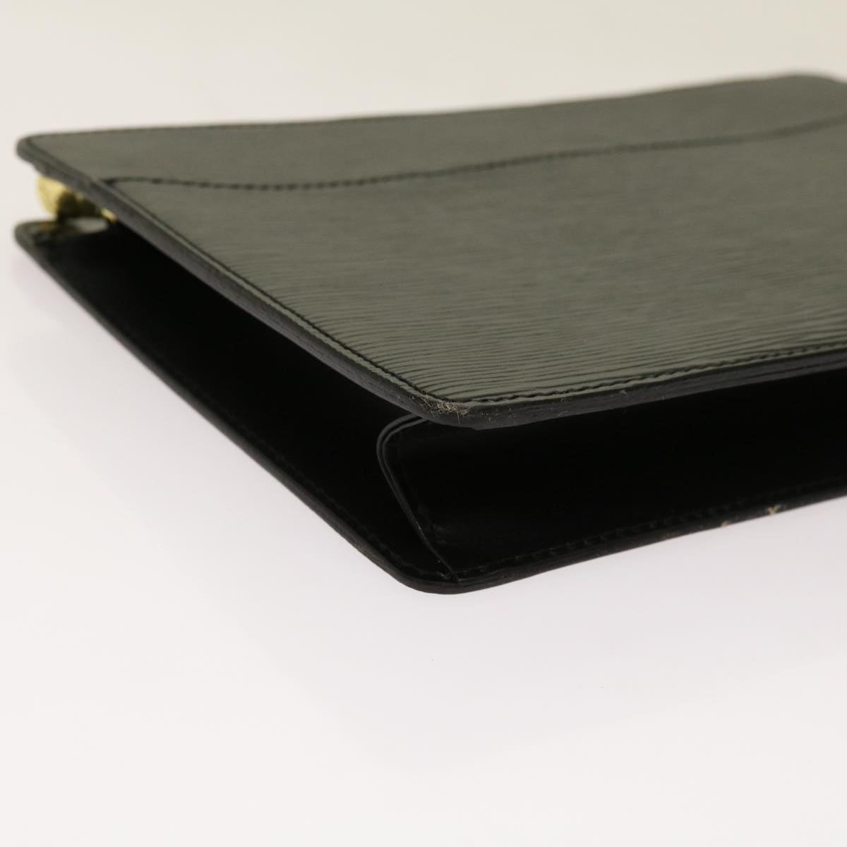 LOUIS VUITTON Epi Pochette Homme Clutch Bag Black M52522 LV 69397