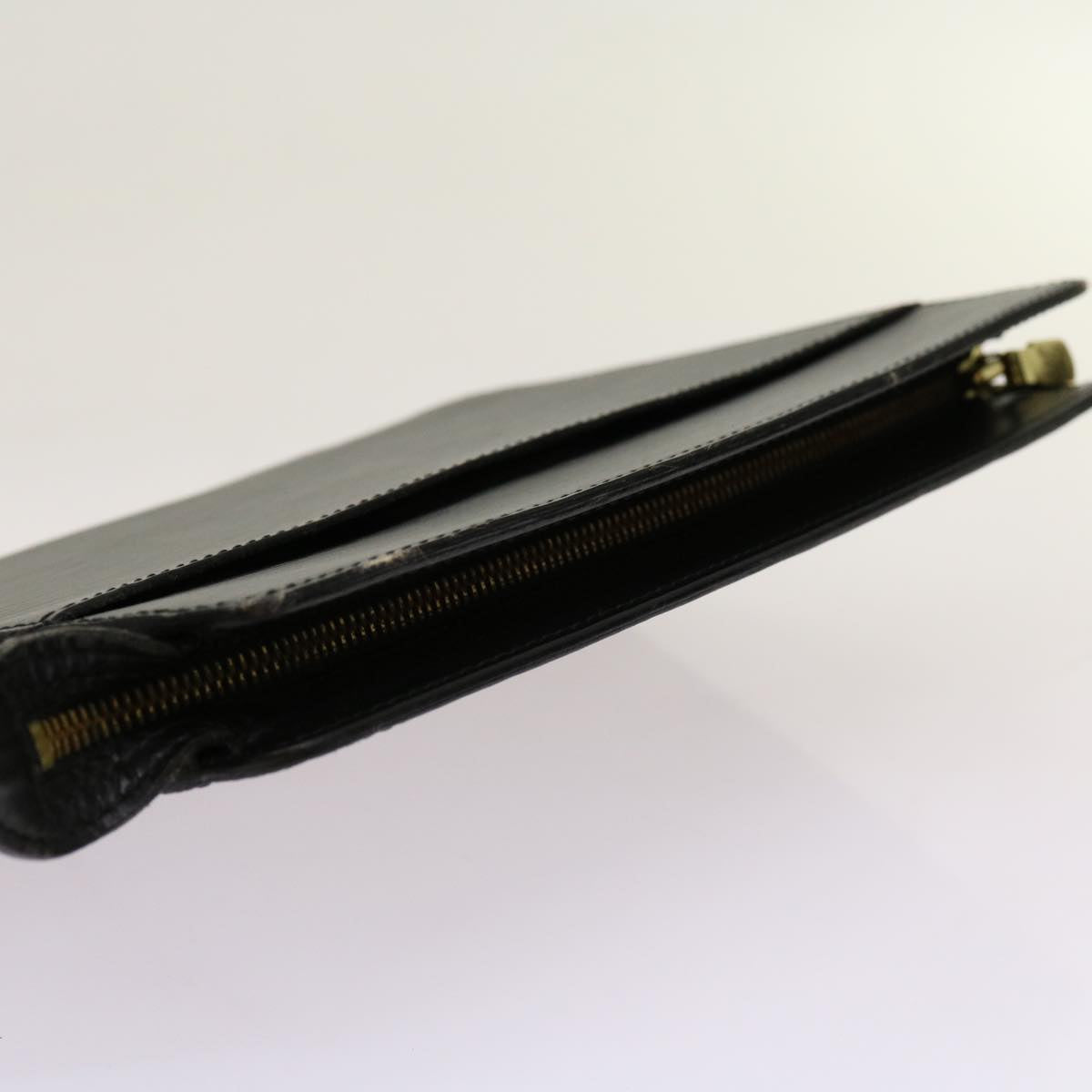 LOUIS VUITTON Epi Pochette Homme Clutch Bag Black M52522 LV 69397