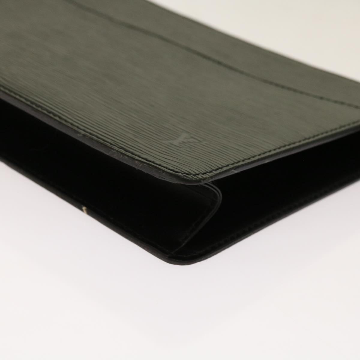 LOUIS VUITTON Epi Pochette Homme Clutch Bag Black M52522 LV 69397