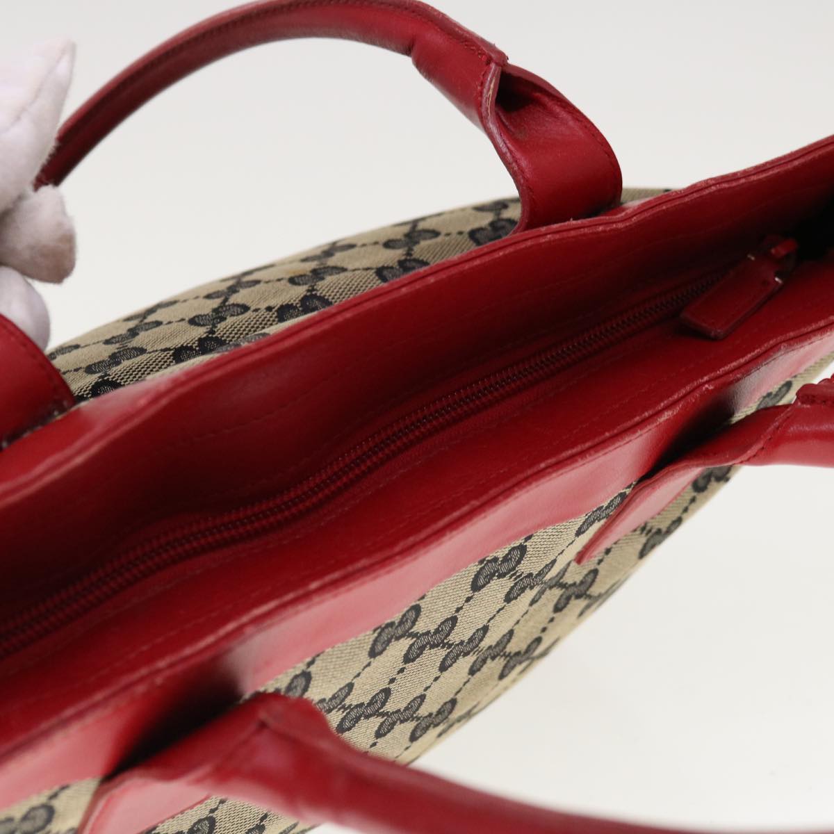 Gucci Gg Canvas  Canvas Tote Bag