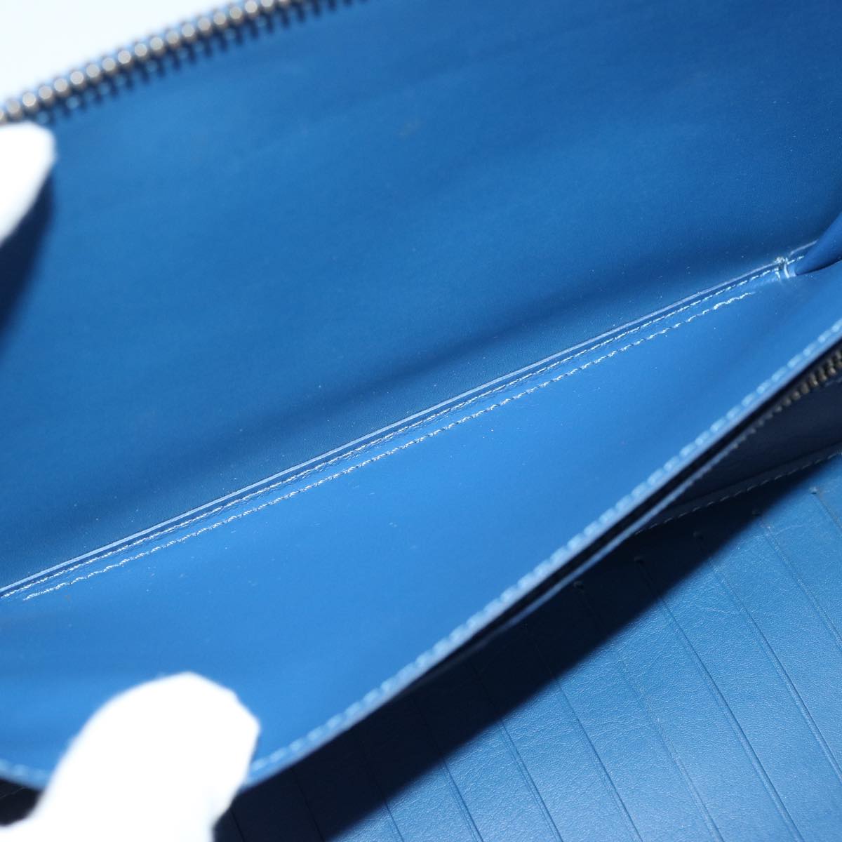 LOUIS VUITTON Damier Infini Organizer Atholl Bag Blue Neptune N41396 69401