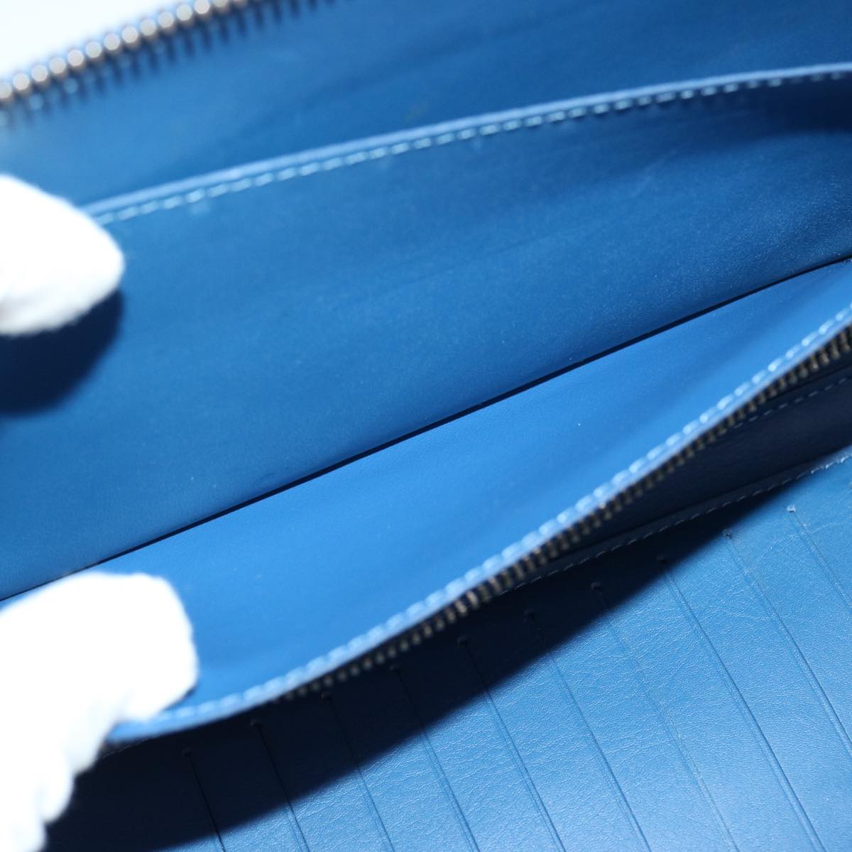 LOUIS VUITTON Damier Infini Organizer Atholl Bag Blue Neptune N41396 69401