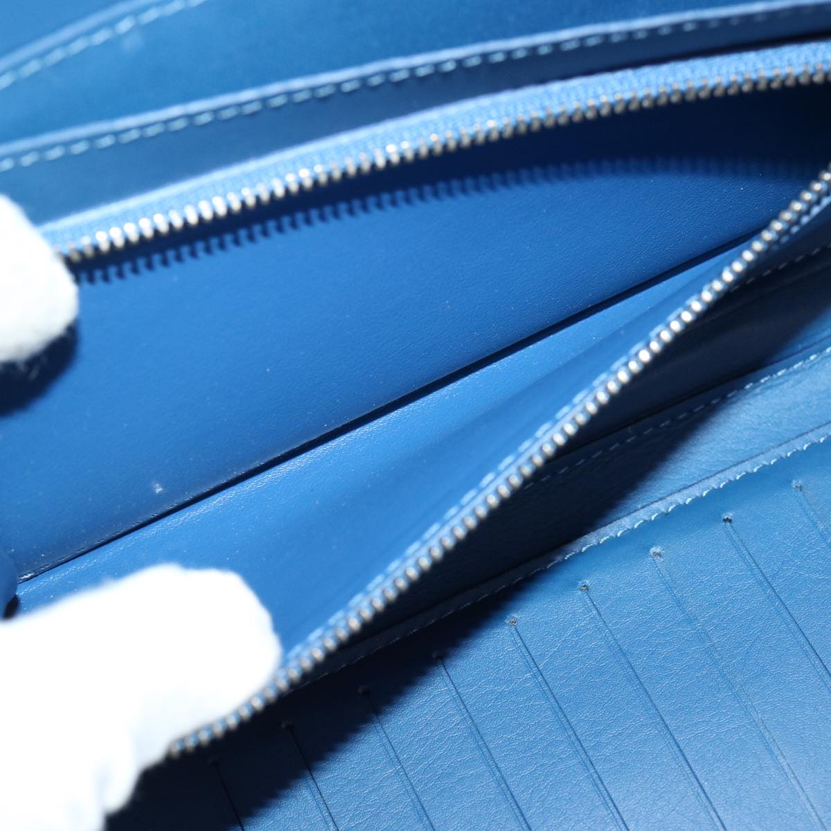 LOUIS VUITTON Damier Infini Organizer Atholl Bag Blue Neptune N41396 69401