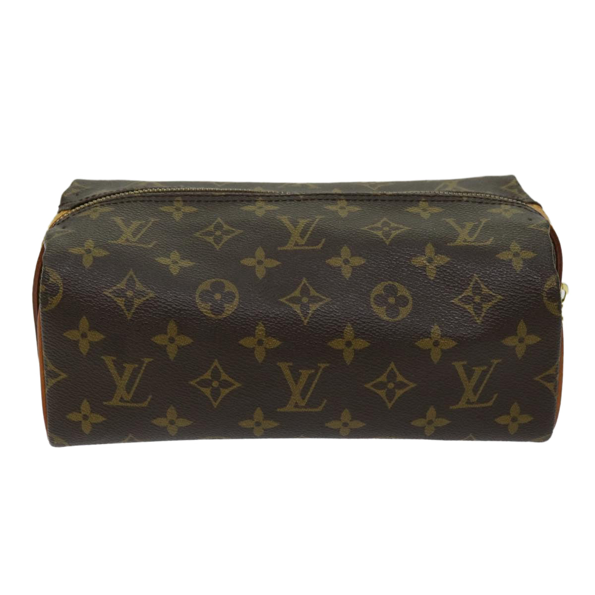 LOUIS VUITTON Monogram Trousse Patte Pression Cosmetic Pouch M47636 69415