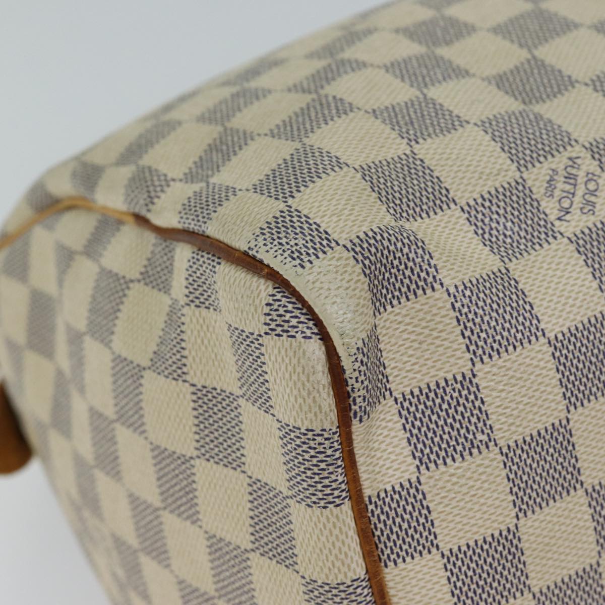 LOUIS VUITTON Damier Azur Speedy 30 Hand Bag N41533 LV 69423