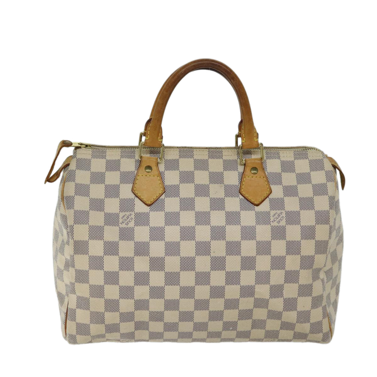 LOUIS VUITTON Damier Azur Speedy 30 Hand Bag N41533 LV 69423