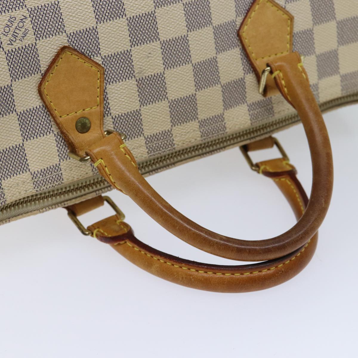 LOUIS VUITTON Damier Azur Speedy 30 Hand Bag N41533 LV 69423