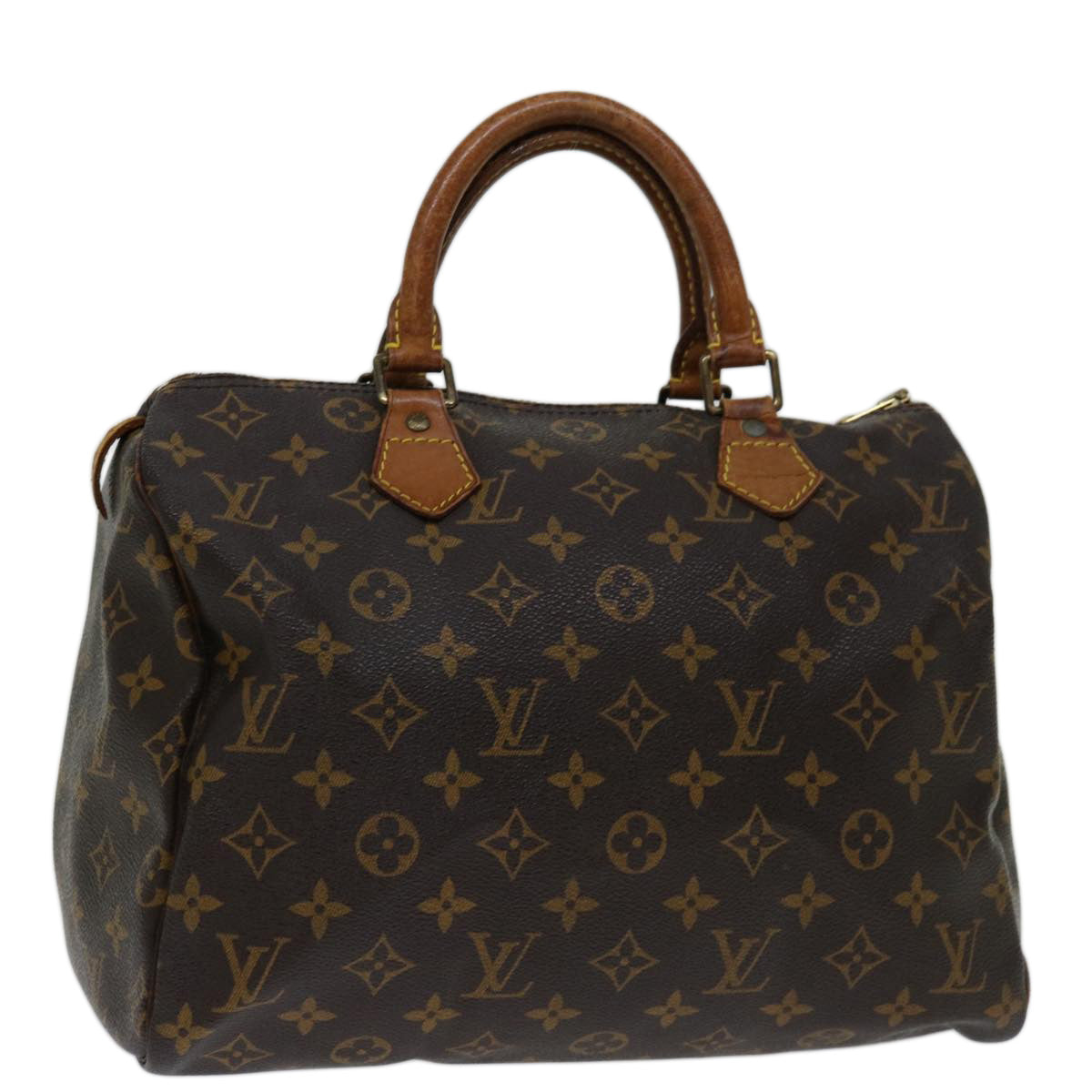 LOUIS VUITTON Monogram Speedy 30 Hand Bag M41526 LV 69424