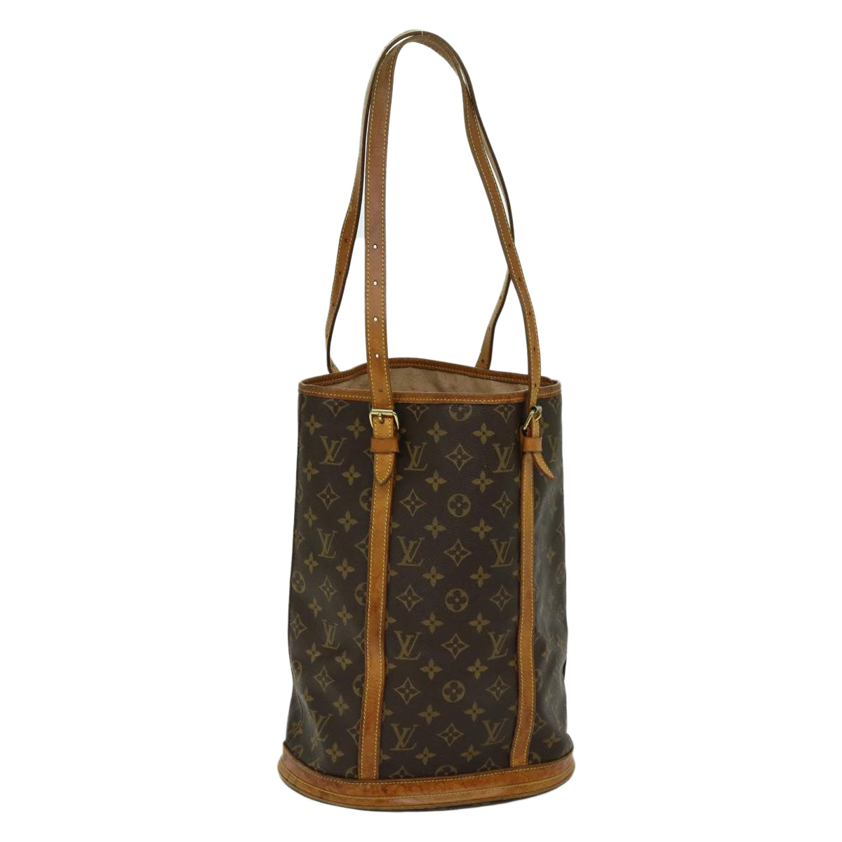 LOUIS VUITTON Monogram Bucket GM Shoulder Bag M42236 LV 69429