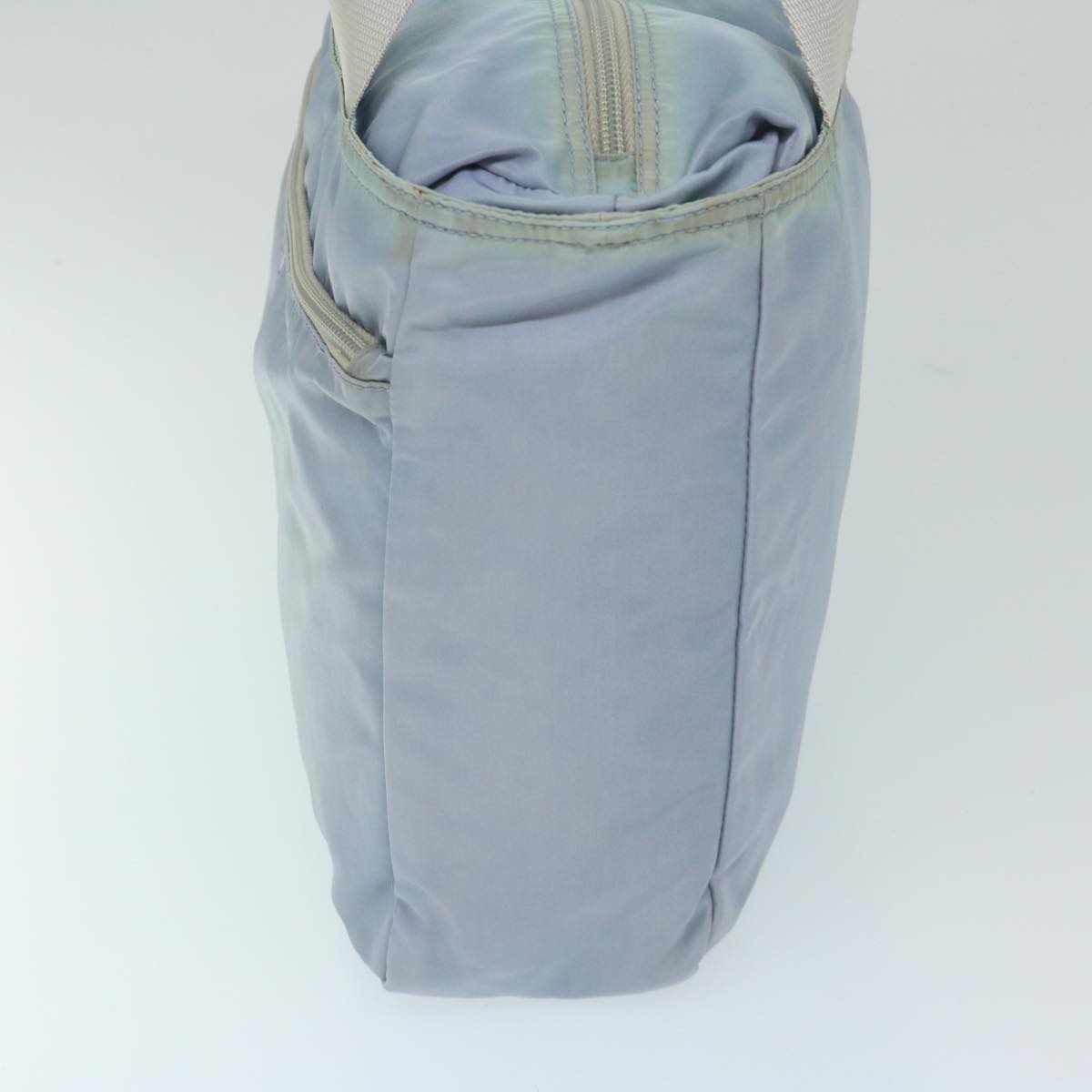 Luxury PradaTote Bag Nylon Light Blue 69439