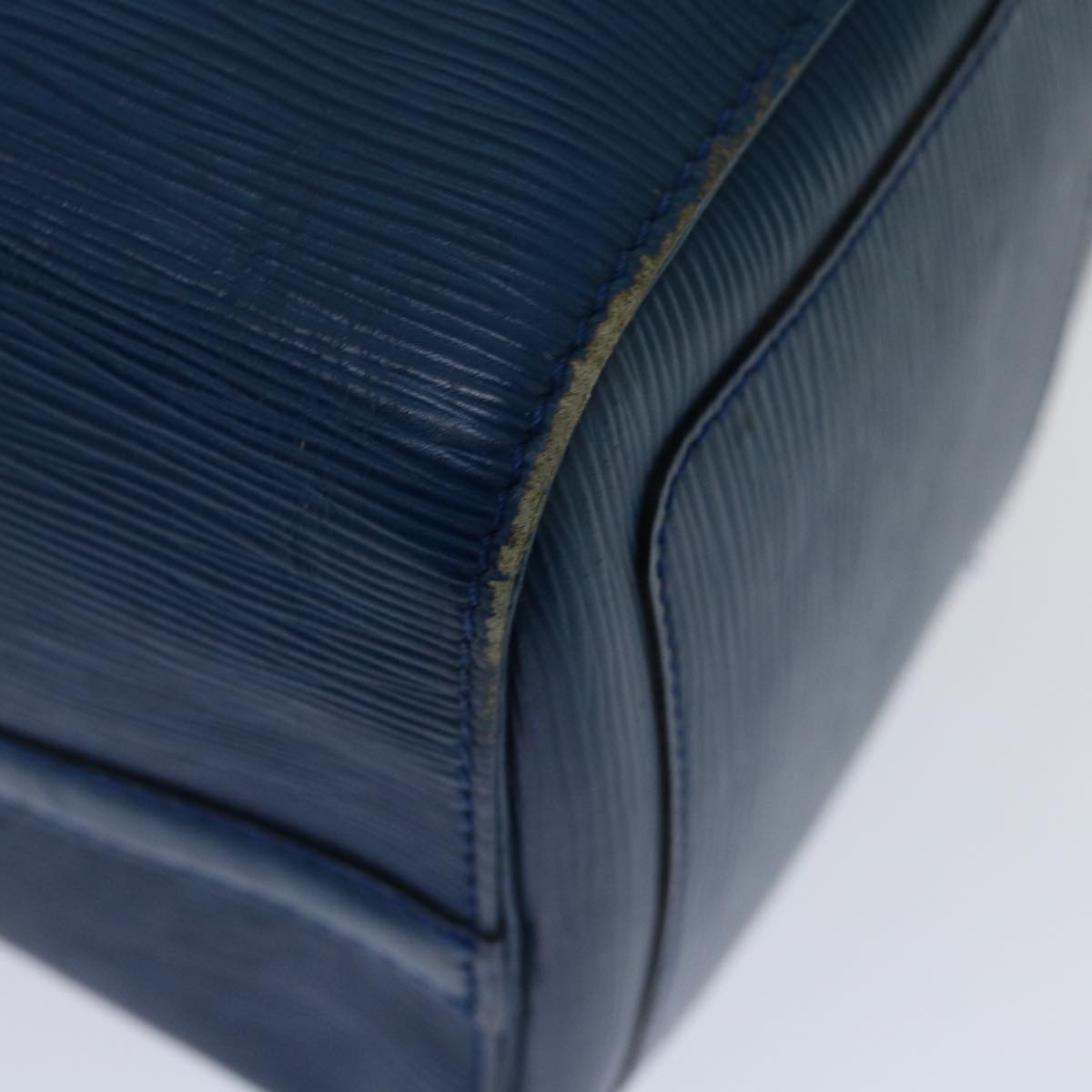 LOUIS VUITTON Epi Speedy 30 Hand Bag Toledo Blue M43005 LV 69462