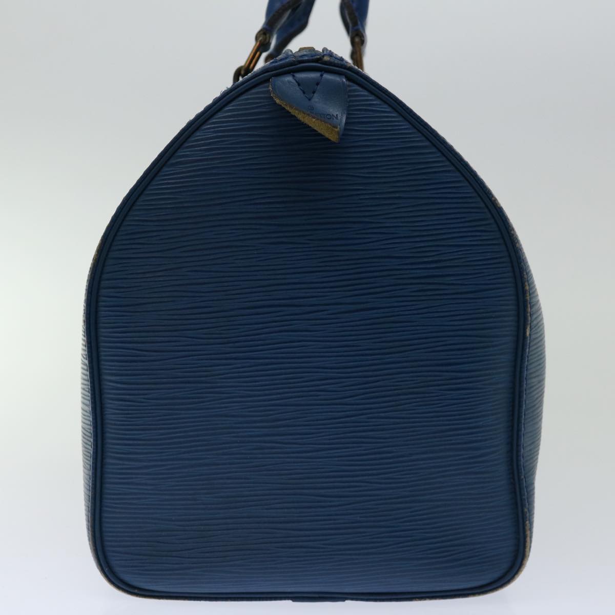 LOUIS VUITTON Epi Speedy 30 Hand Bag Toledo Blue M43005 LV 69462