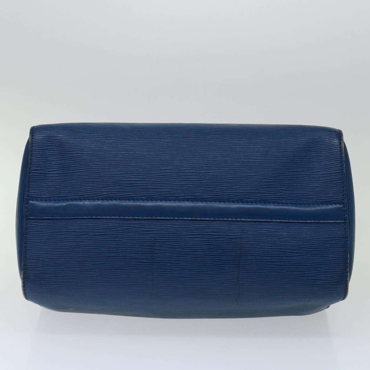 LOUIS VUITTON Epi Speedy 30 Hand Bag Toledo Blue M43005 LV 69462