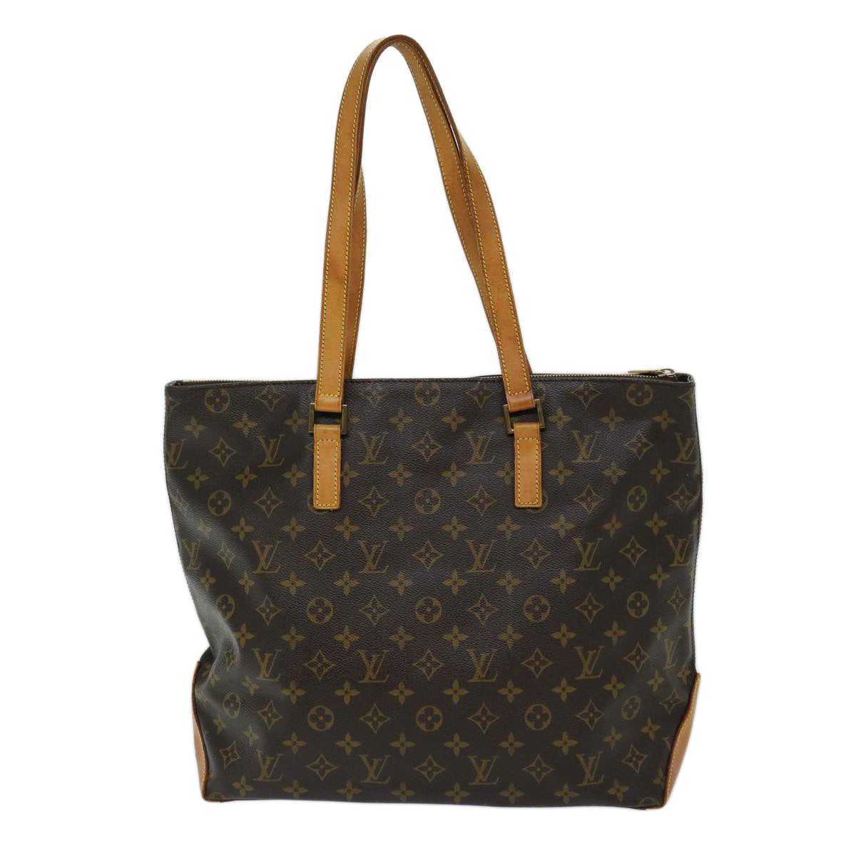 LOUIS VUITTON Monogram Cabas Mezzo Tote Bag M51151 LV 69470