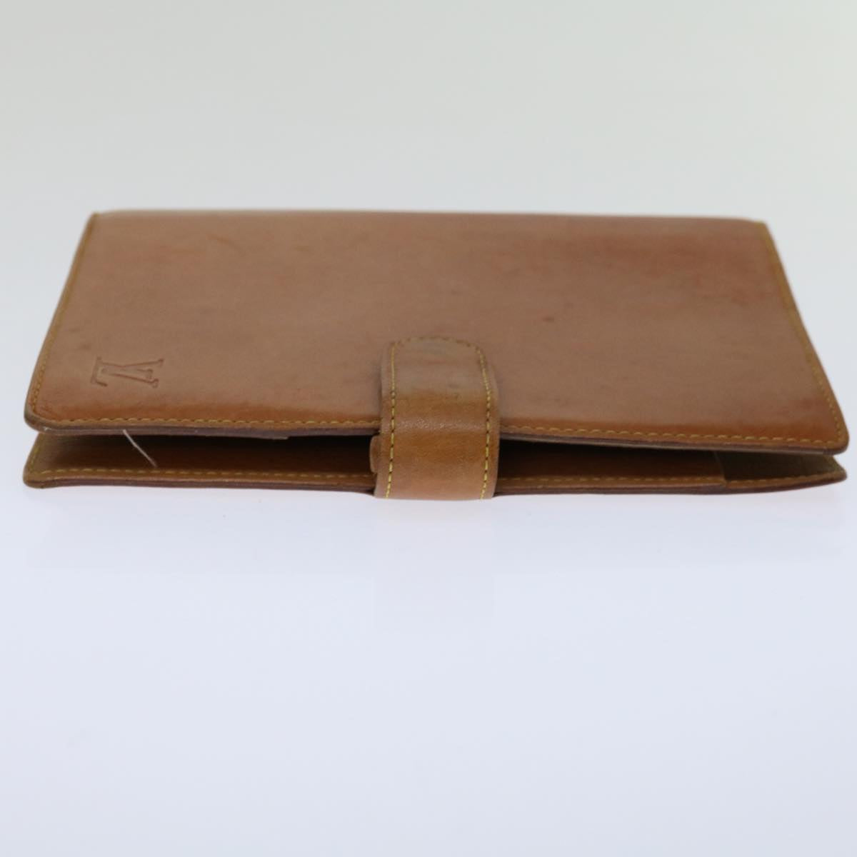 LOUIS VUITTON Nomad Leather Agenda MM Day Planner Cover Beige R20473 69494