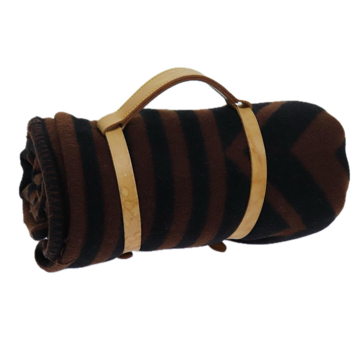LOUIS VUITTON Pred Karakoram Blanket Wool Brown M74966 LV 69497