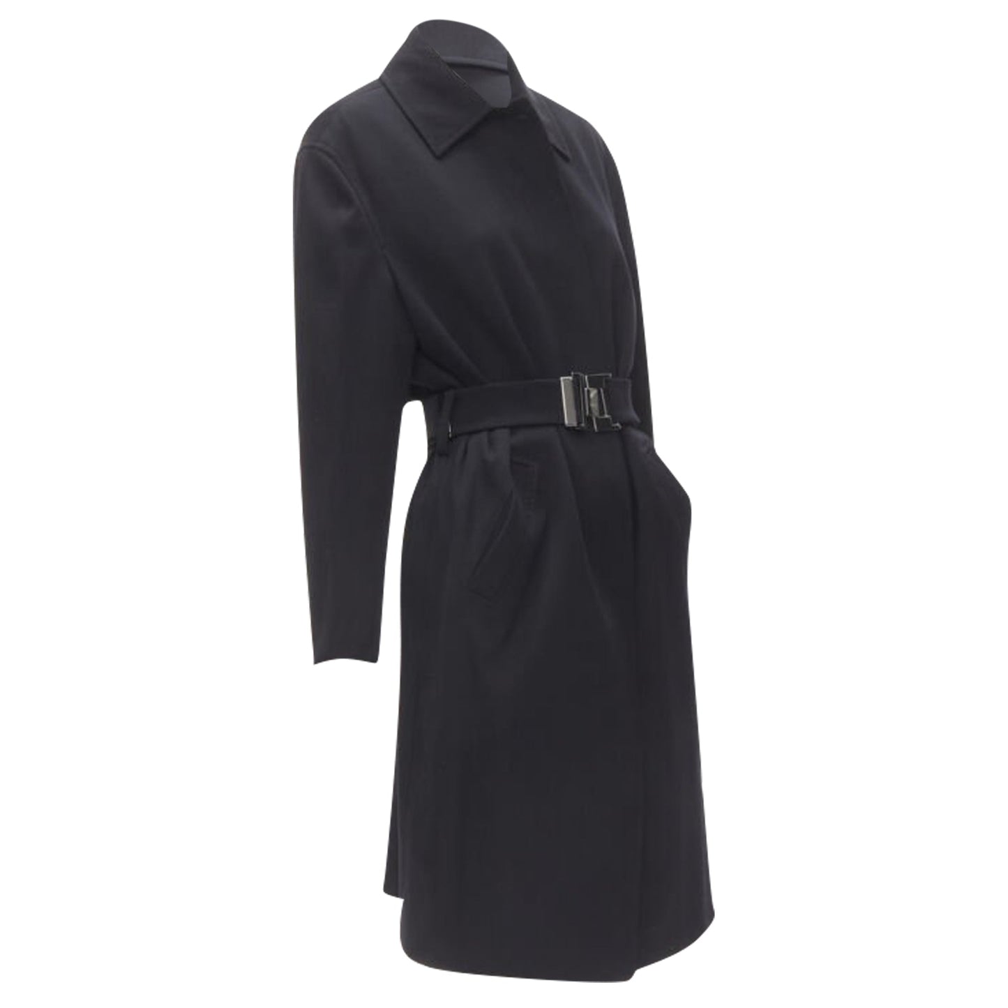 Gucci Tom Ford wool oversized belted coat