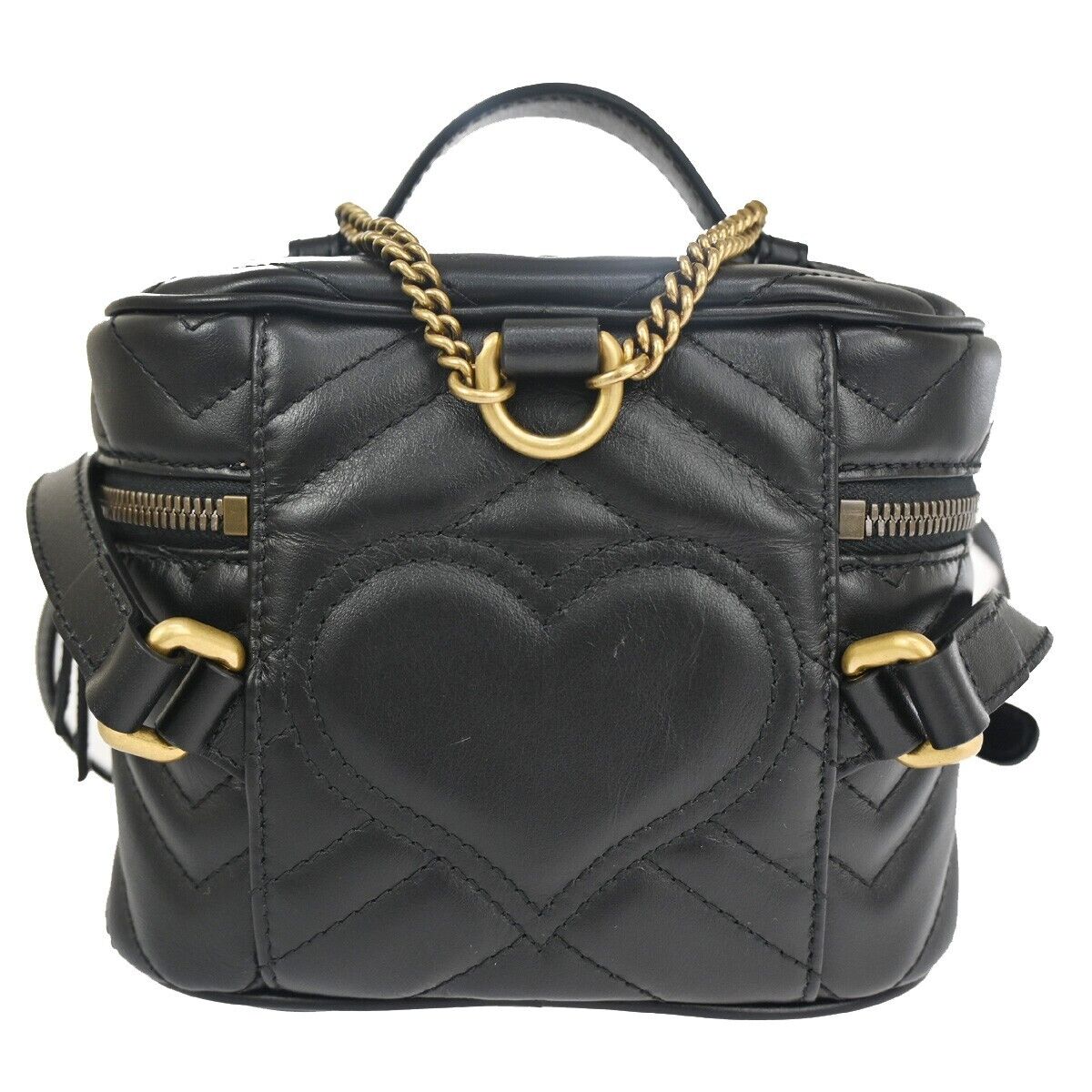 Luxury Gucci Trending 2025 Marmont  Leather Backpack Bag ()