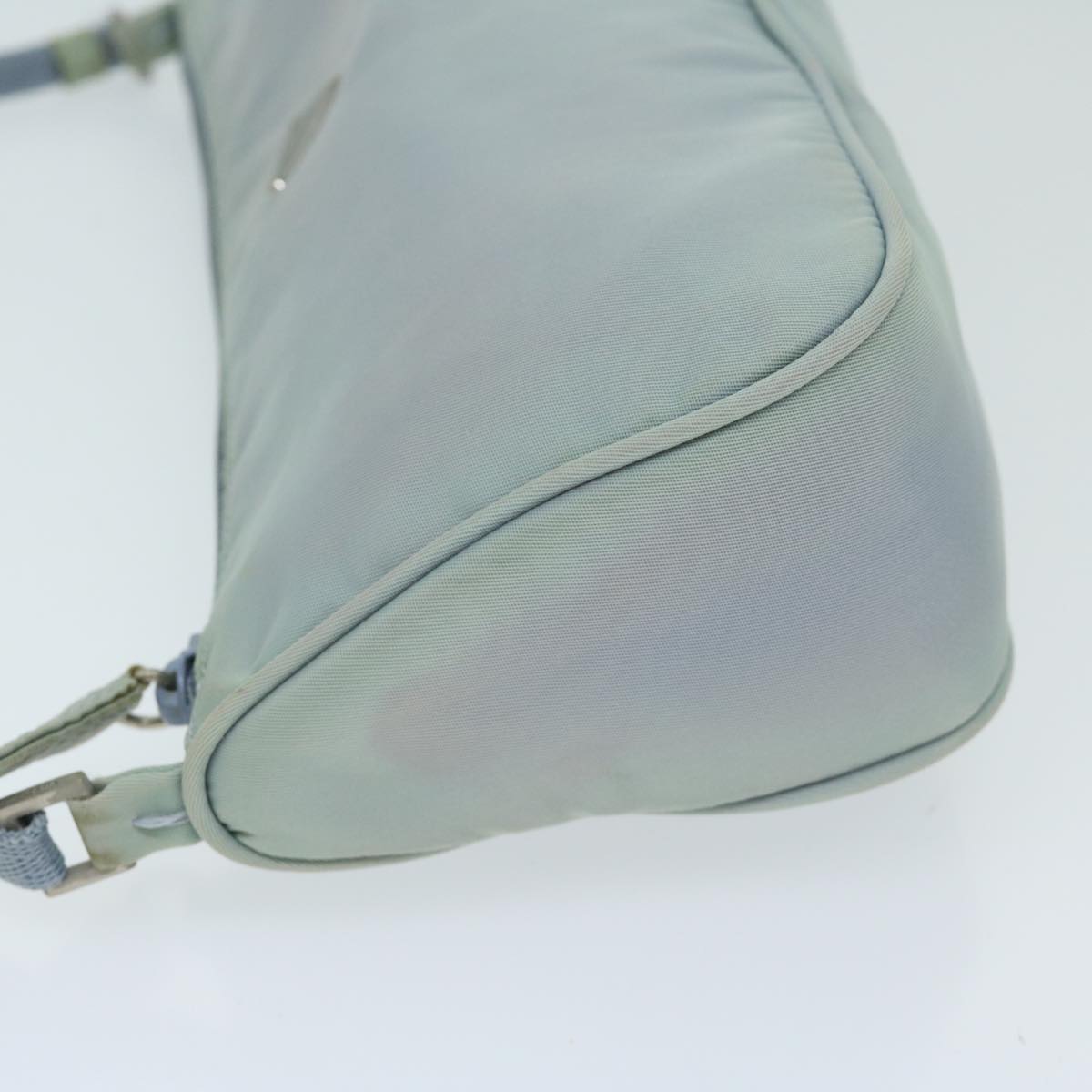 Luxury PradaAccessory Pouch Nylon Light Blue 69506