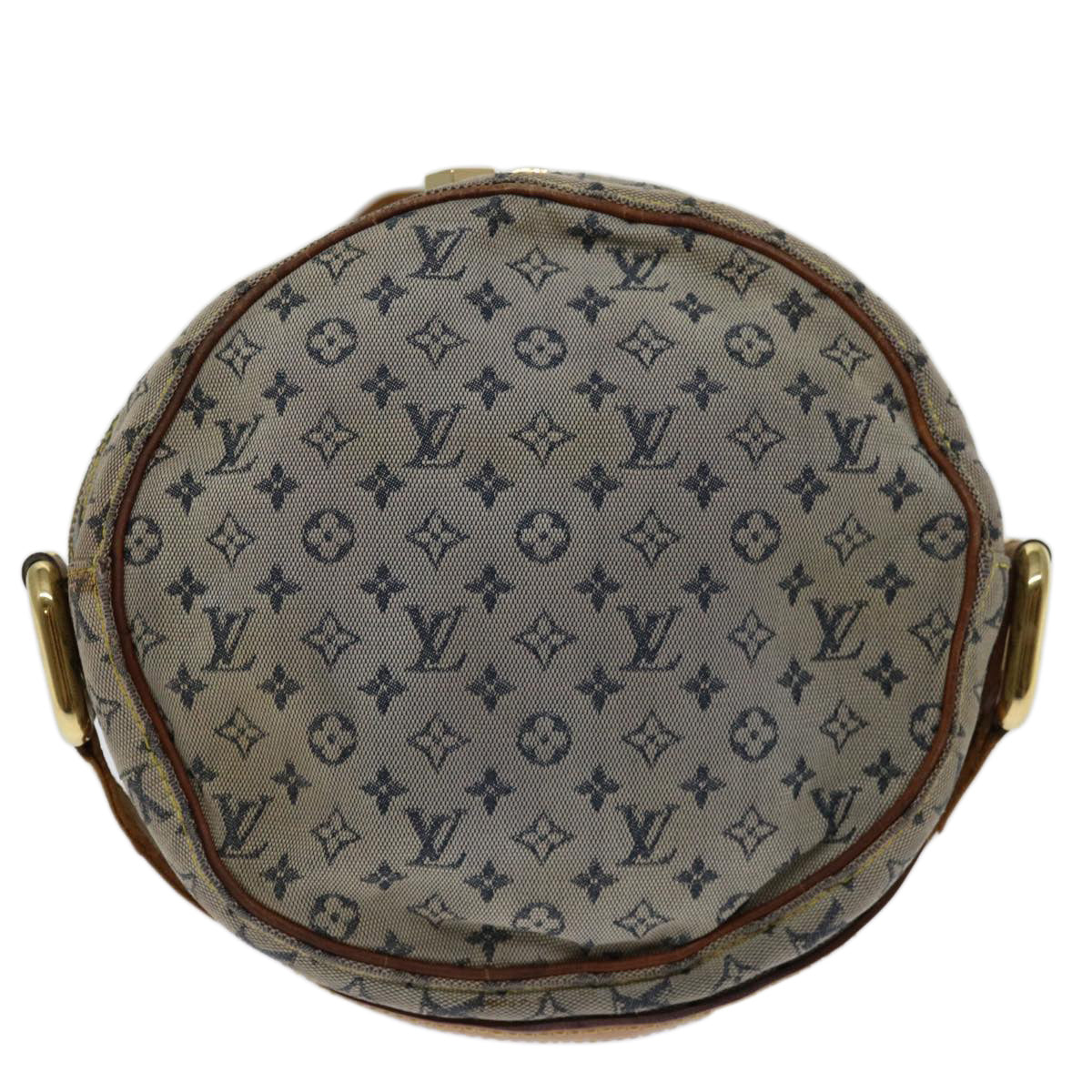 LOUIS VUITTON Monogram Mini Jeanne GM Shoulder Bag Blue M92000 LV 69508