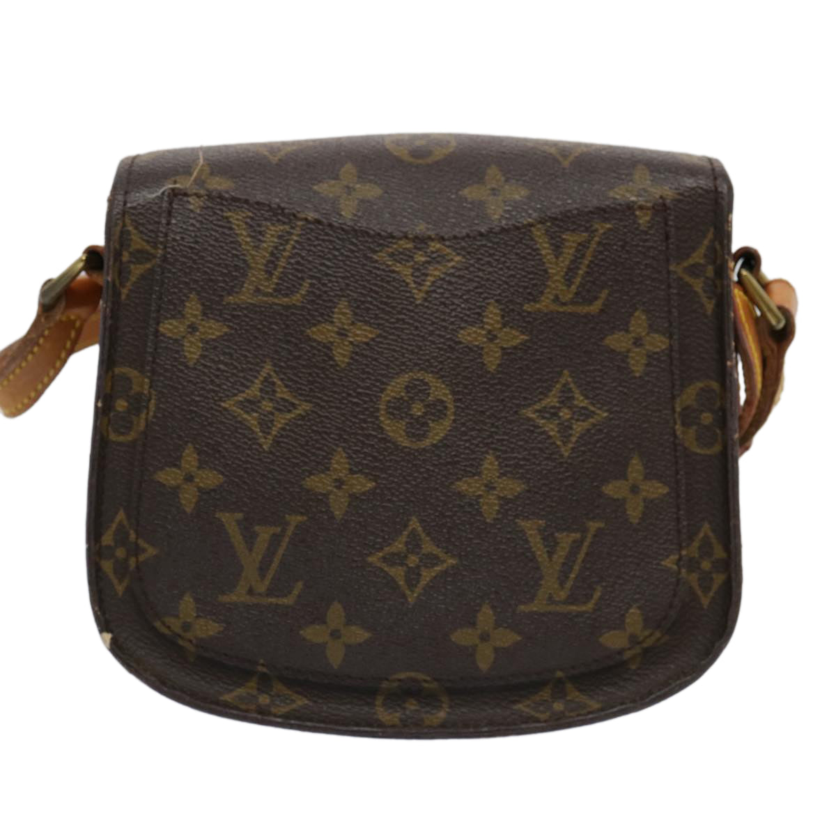 LOUIS VUITTON Monogram Saint Cloud PM Shoulder Bag M51244 LV 69514