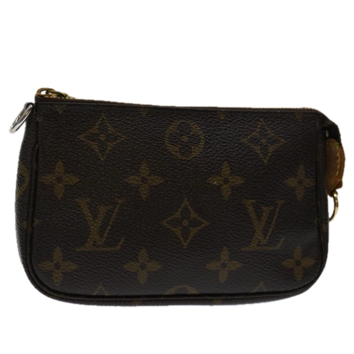 LOUIS VUITTON Monogram Mini Pochette Accessoires Pouch M58009 LV 69521