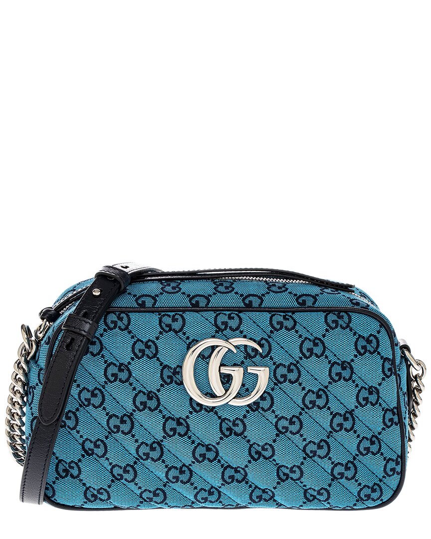 Gucci GG Marmont Small Canvas Camera Bag