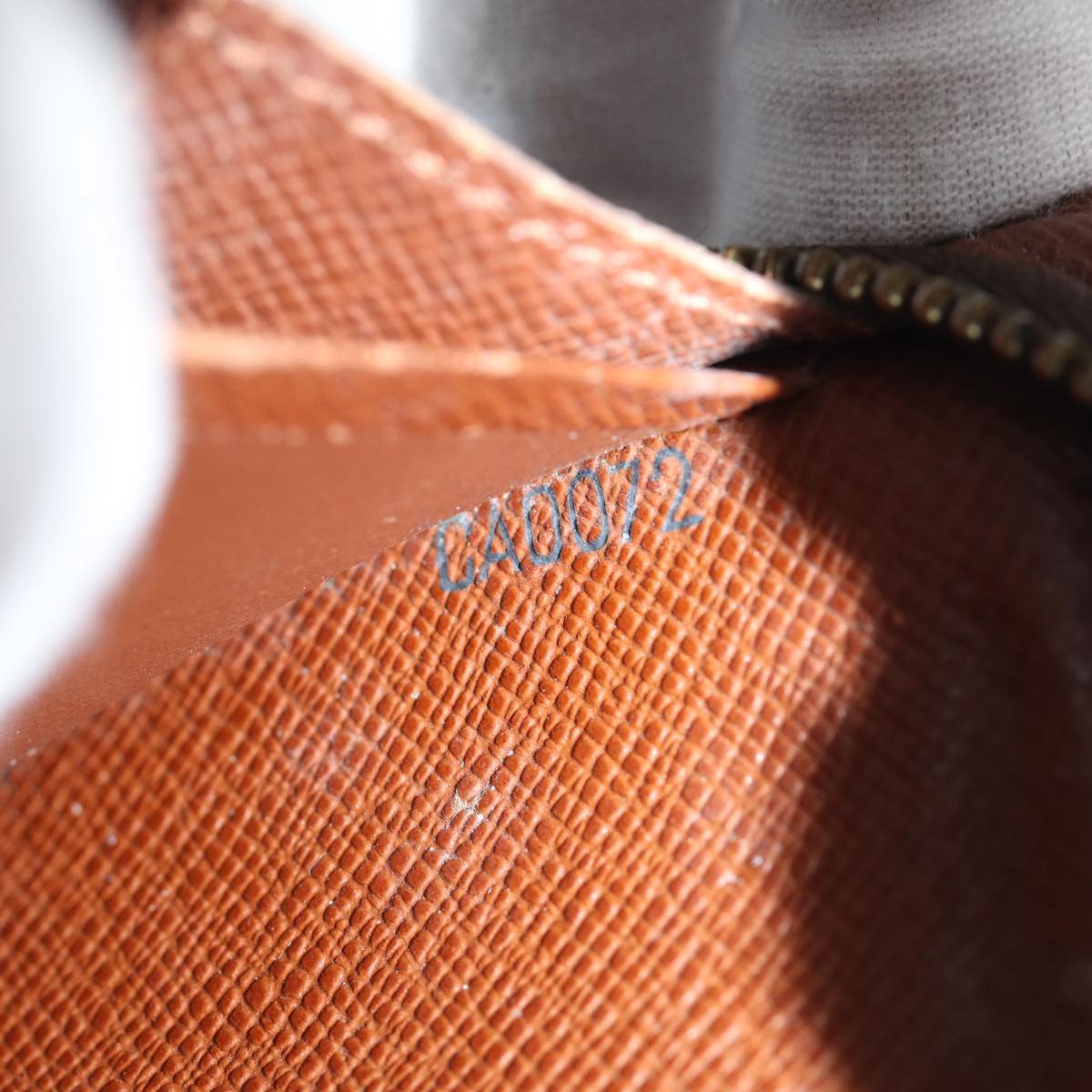 LOUIS VUITTON Monogram Porte Monnaie Zip Long Wallet M61727 LV 69544