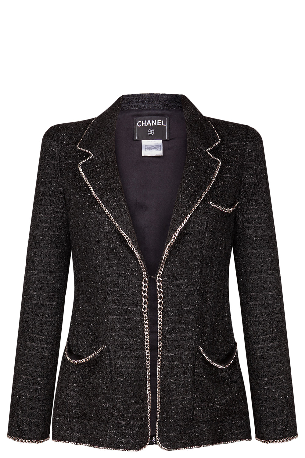 CHANEL Tweed Chain Jacket