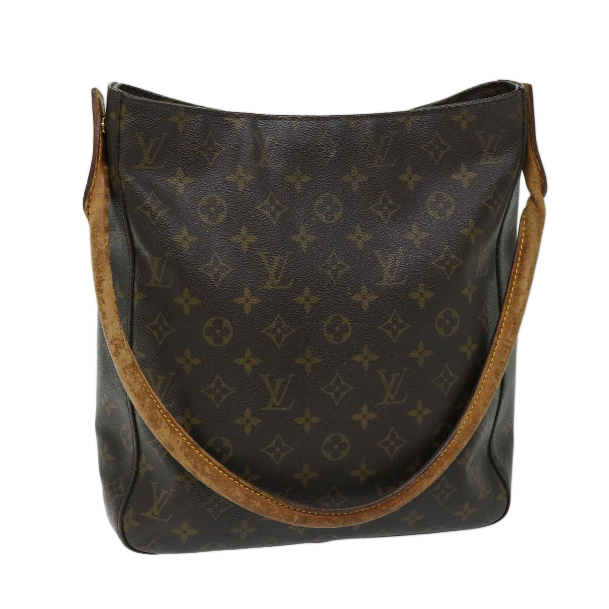 LOUIS VUITTON Monogram Looping GM Shoulder Bag M51145 LV 69565
