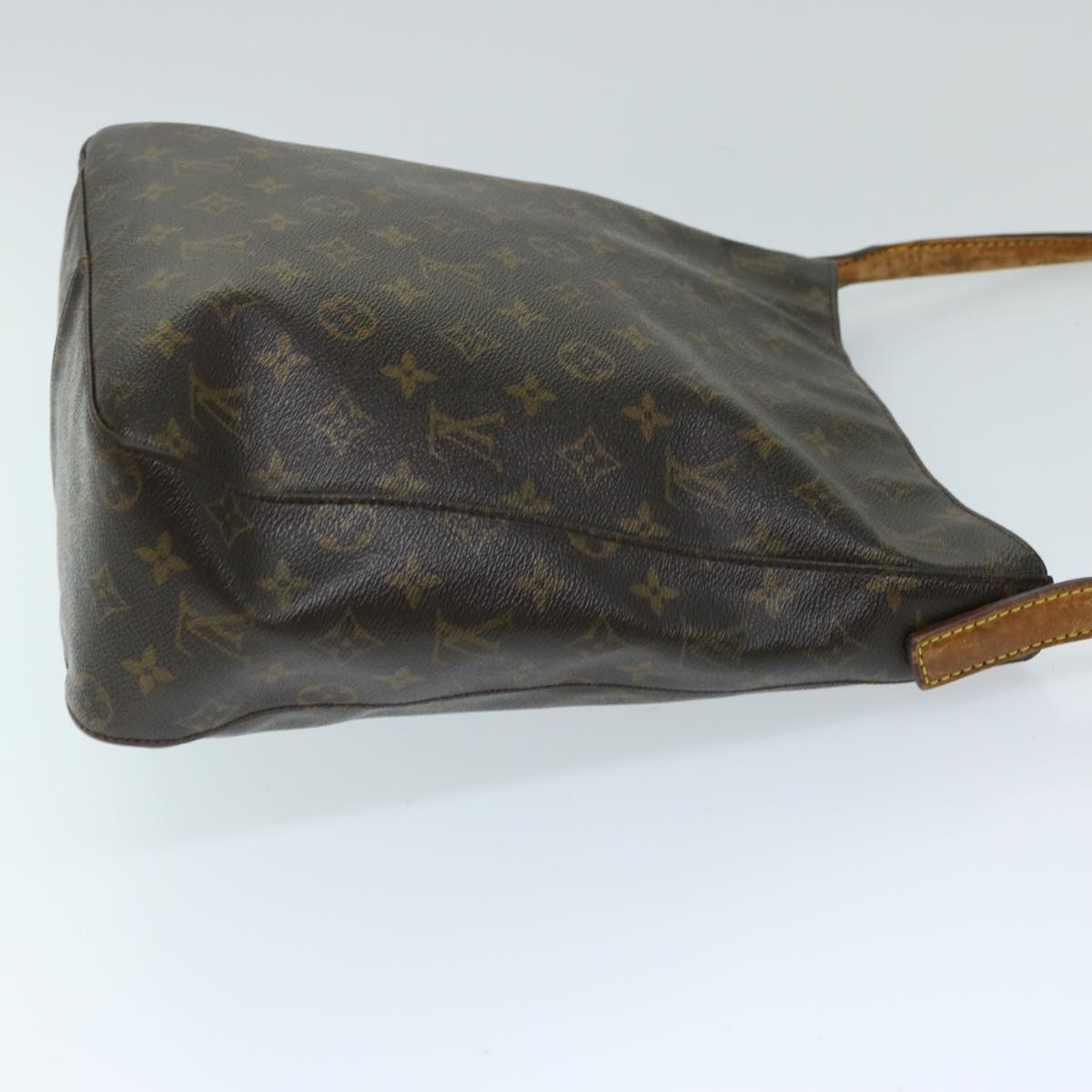 LOUIS VUITTON Monogram Looping GM Shoulder Bag M51145 LV 69565
