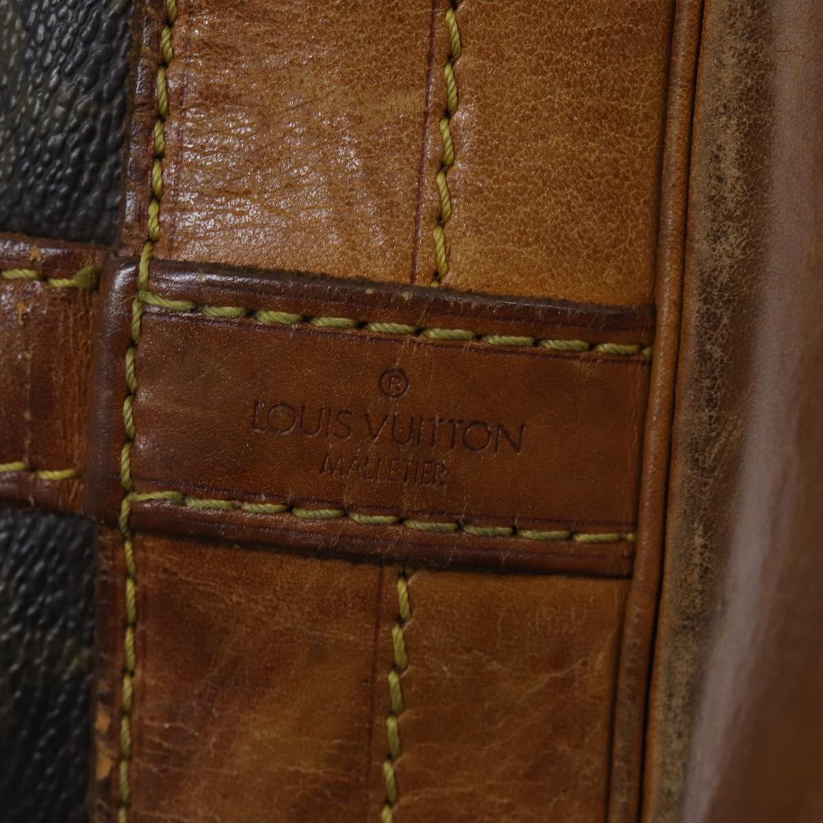 LOUIS VUITTON Monogram Noe Shoulder Bag M42224 LV 69577