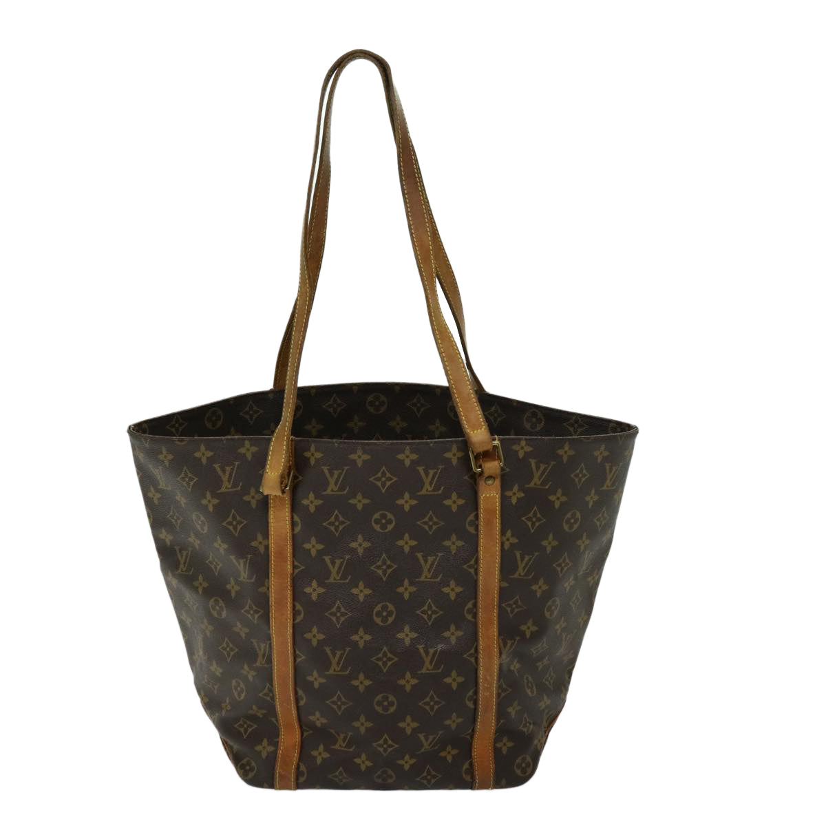 LOUIS VUITTON Monogram Sac Shopping Tote Bag M51108 LV 69580