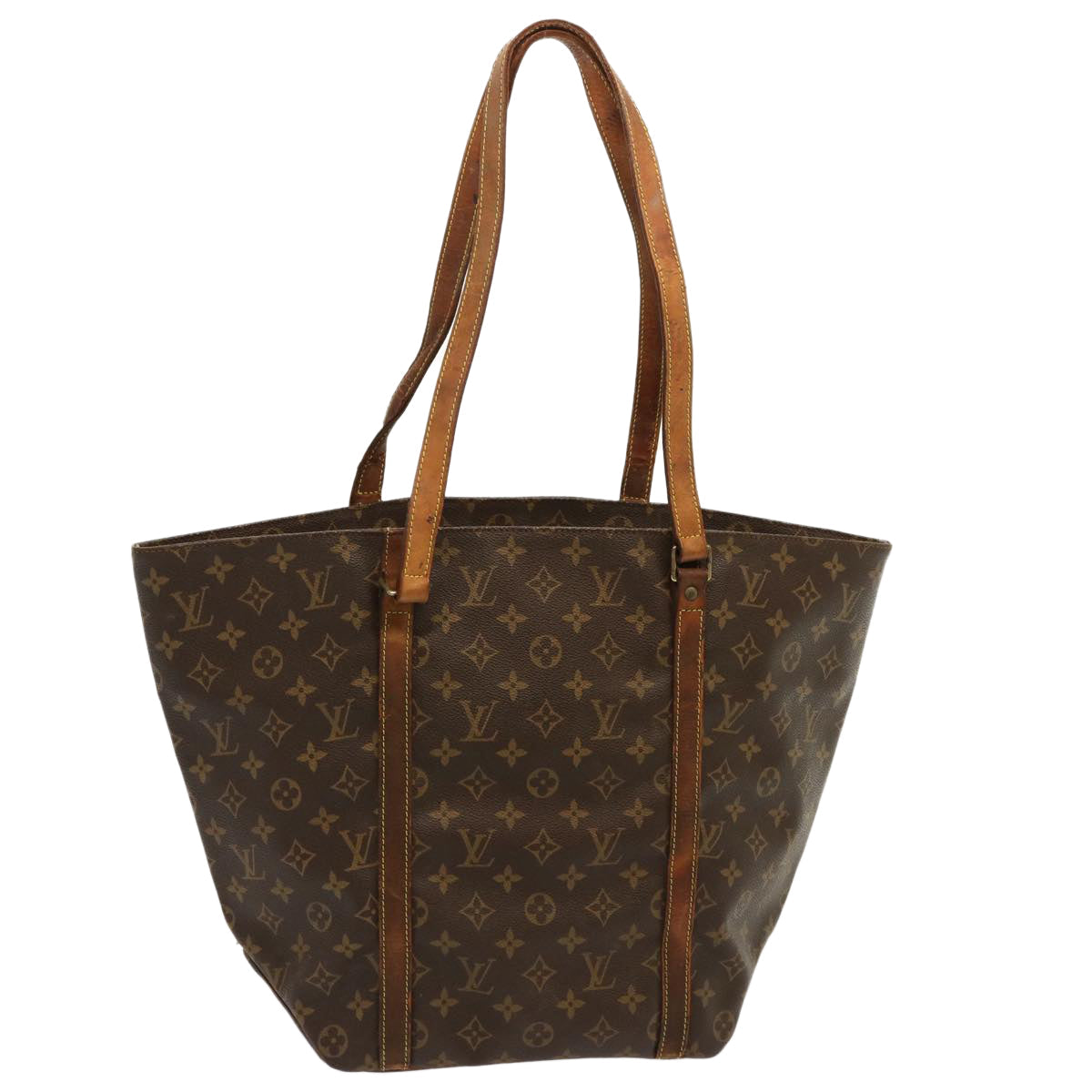 LOUIS VUITTON Monogram Sac Shopping Tote Bag M51108 LV 69582