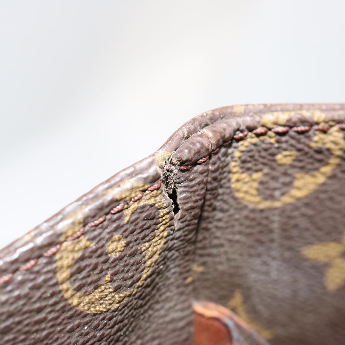 LOUIS VUITTON Monogram Sac Shopping Tote Bag M51108 LV 69582