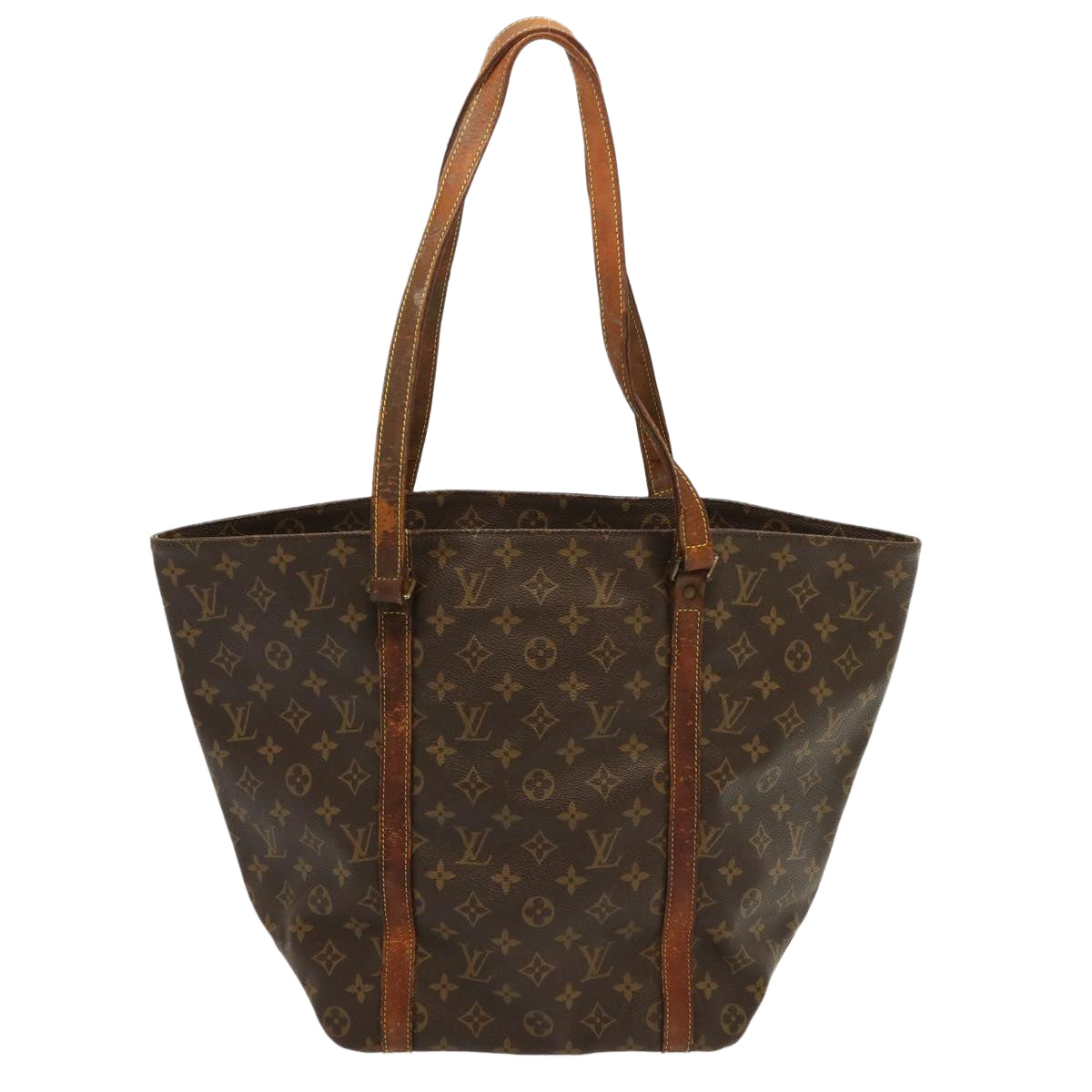 LOUIS VUITTON Monogram Sac Shopping Tote Bag M51108 LV 69582