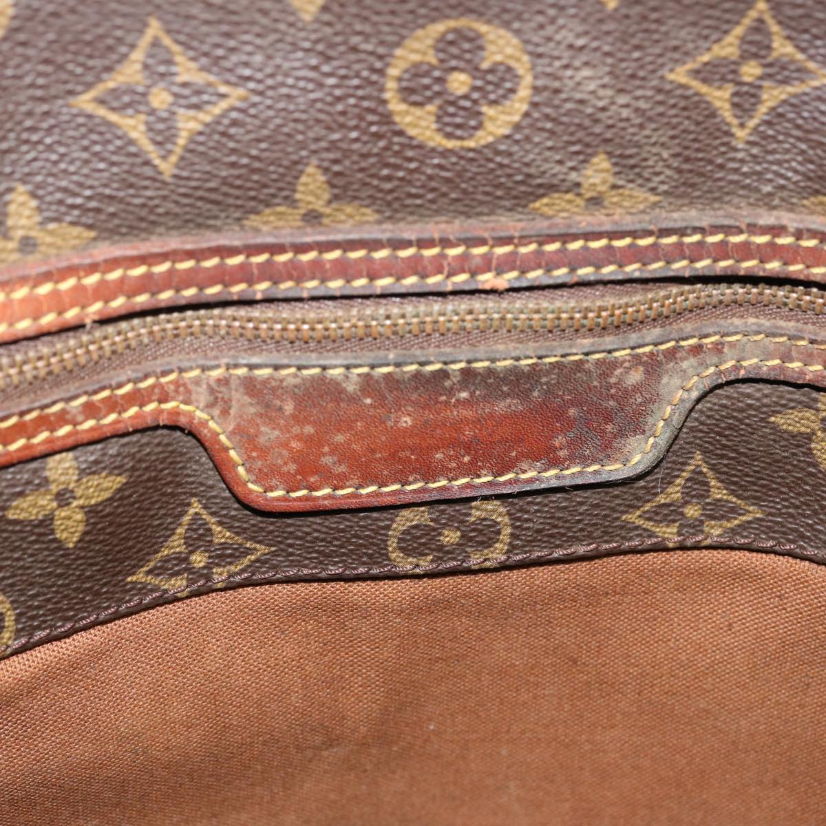 LOUIS VUITTON Monogram Sac Shopping Tote Bag M51108 LV 69582