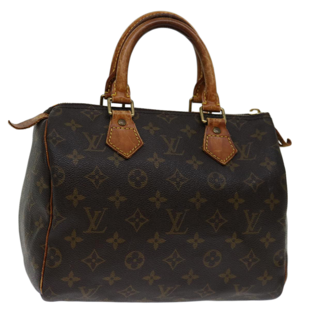 LOUIS VUITTON Monogram Speedy 25 Hand Bag M41528 LV 69584