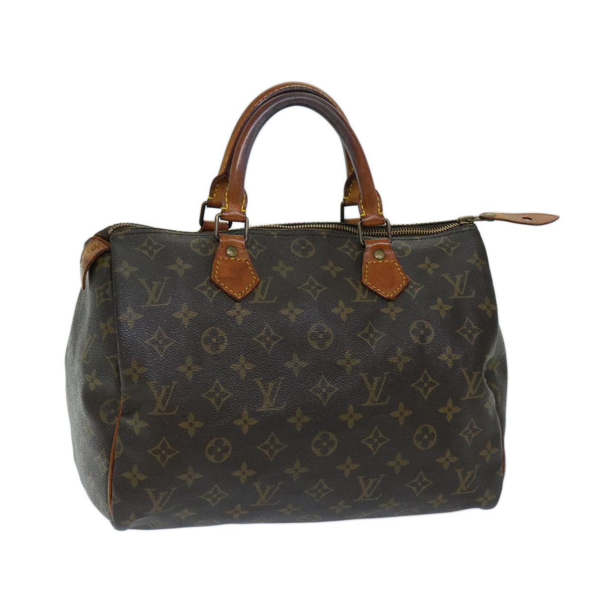 LOUIS VUITTON Monogram Speedy 30 Hand Bag M41526 LV 69589