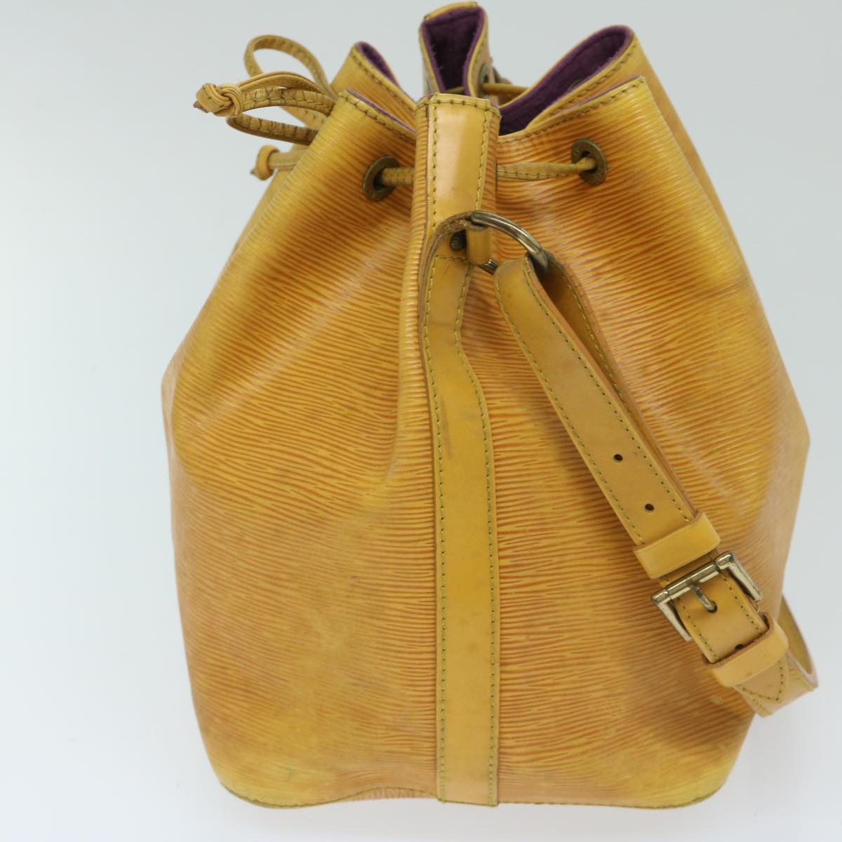LOUIS VUITTON Epi Petit Noe Shoulder Bag Tassili Yellow M44109 LV 69603