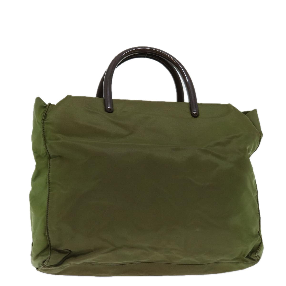 Luxury PradaHand Bag Nylon Khaki 69657