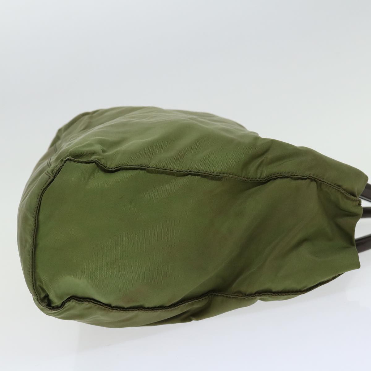 Luxury PradaHand Bag Nylon Khaki 69657