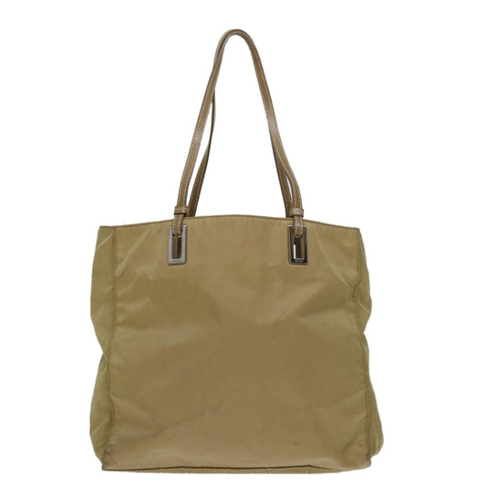 Luxury PradaTote Bag Nylon Beige 69660
