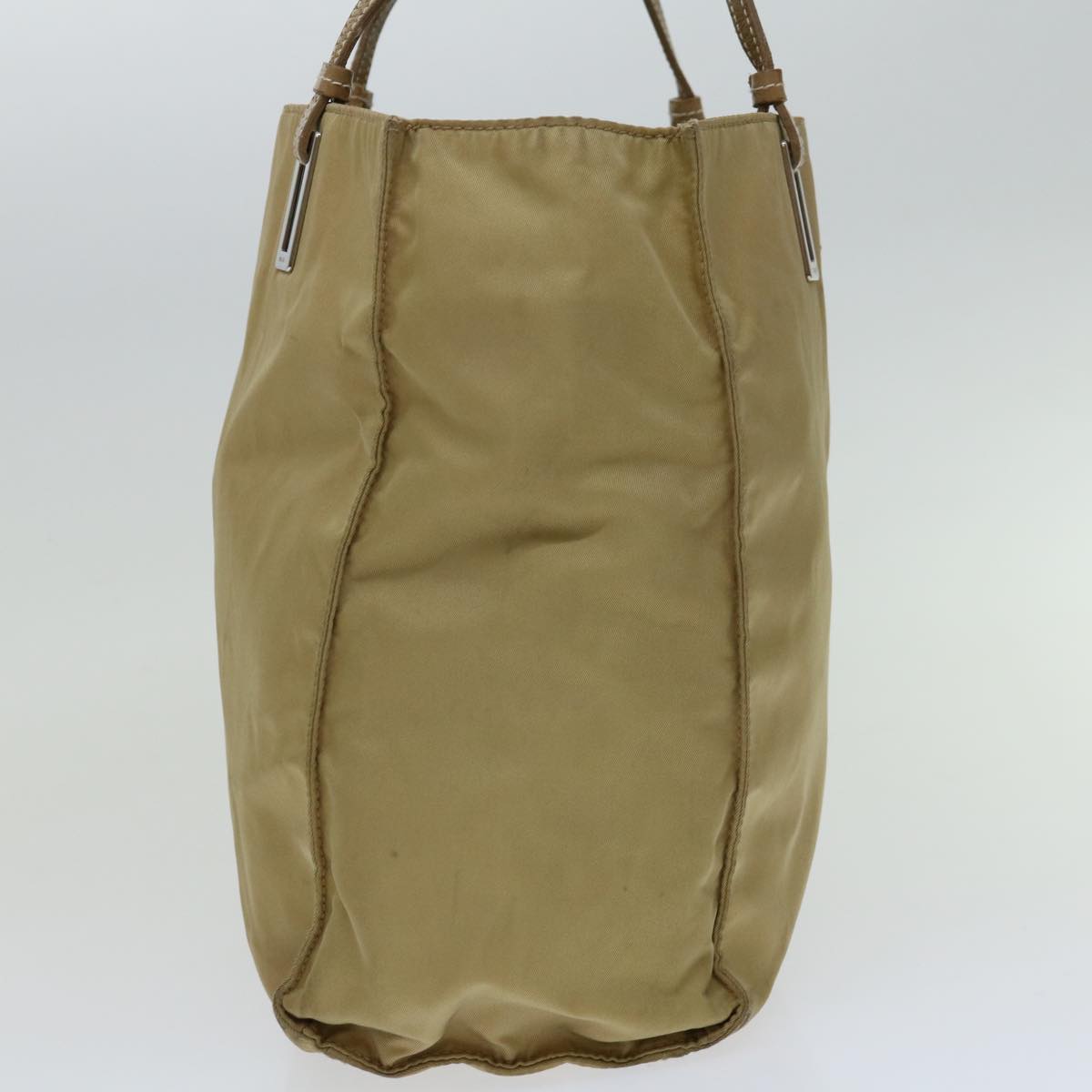 Luxury PradaTote Bag Nylon Beige 69660