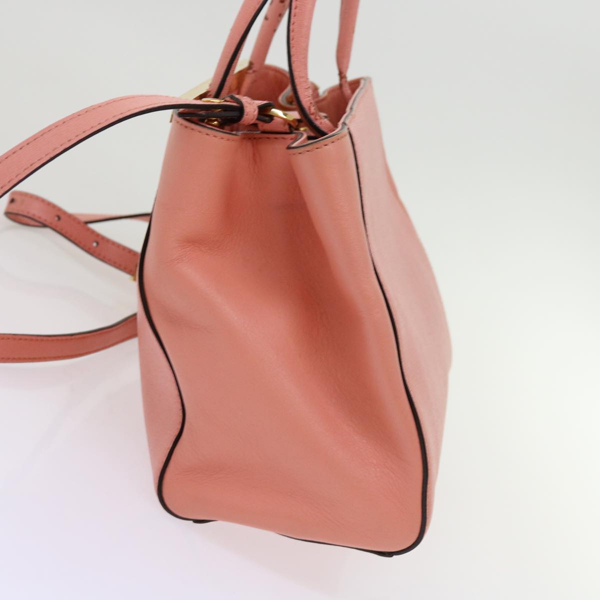 Luxury FendiHand Bag Leather 2way Pink69672