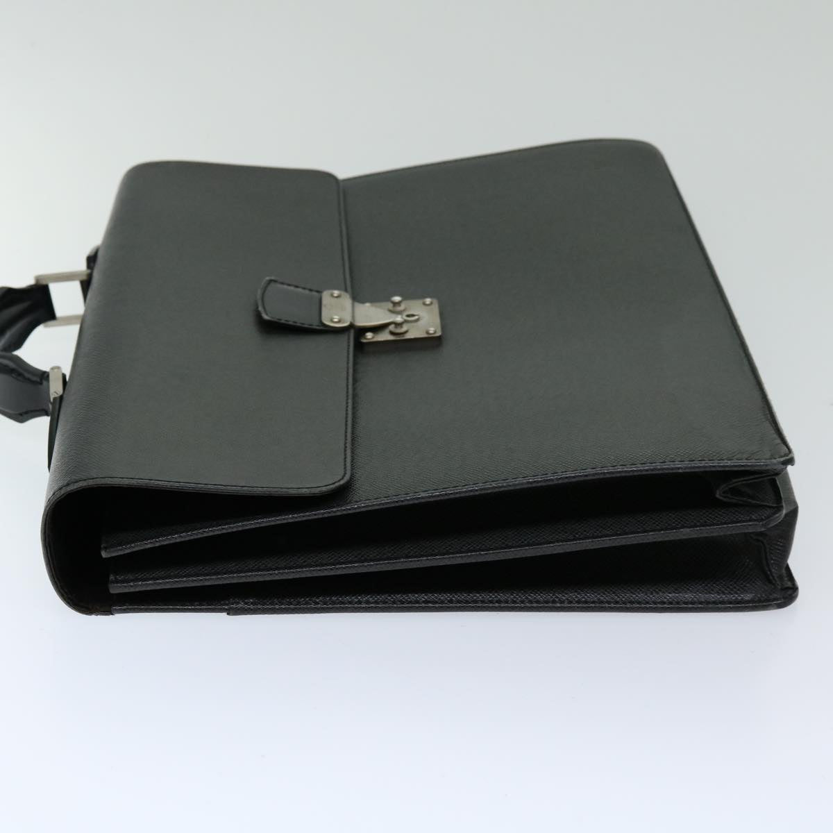 LOUIS VUITTON Taiga Serviette Moskova Business Bag Ardoise M30032 LV 69688